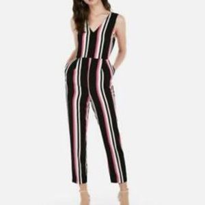 Striped jumpsuit from express